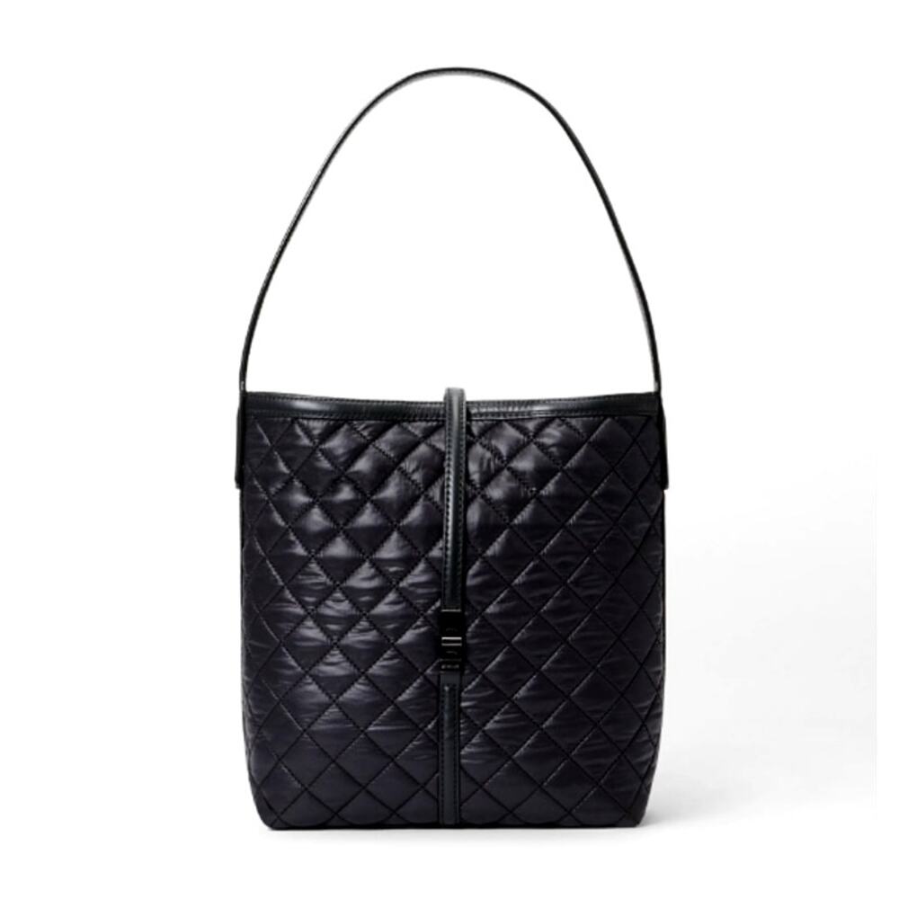 MZ Wallace Black Small Astor Hobo Crossbody Handbag